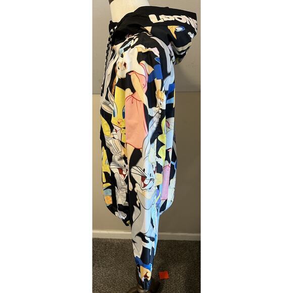 Looney Tunes‎ Members Only Hooded Wind Breaker Pullover Adult Small - Picture 2 of 5